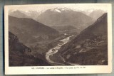 AD 293 C. P. VECHE -LOURDES - LA VALEE D&#039;ARGELES -VUE -FRANTA CIRCULATA 1933, Printata