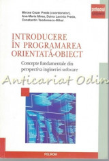 Introducere In Programarea Orientata-Obiect - Mircea Cezar Preda foto