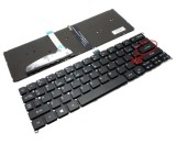 Tastatura Acer Swift 7 SF 714-52 iluminata layout US fara rama enter mic, Swift 7 SF714-52T-70CE iluminata