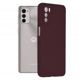 Cumpara ieftin Husa pentru Motorola Moto G42, Techsuit Soft Edge Silicone, Plum Violet