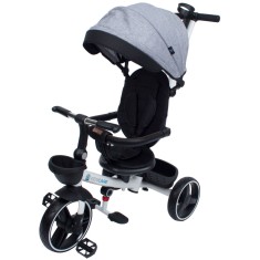 Tricicleta pliabila pentru copii Impera gri, scaun rotativ, copertina de soare, maner pentru parinti Kidscare for Your BabyKids foto
