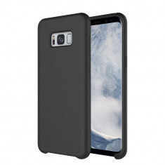 Husa pentru Samsung Galaxy S8 Plus Black Slim Liquid Silicone foto