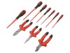 Set Clești Șurubelnițe Izolate 10 Bucăți VDE