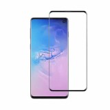 Folie de Sticla Samsung Galaxy S10 - Acoperire full (case-friendly), Margini curbate