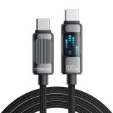 Cablu USB-C la USB-C 100W 5A PD3.0 iPhone 16, Huawei, Honor, Xiaomi - Matisat 2M