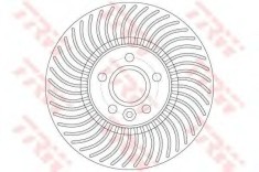 Disc frana VOLVO S80 II (AS) (2006 - 2016) TRW DF6185S