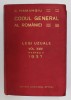 CODUL GENERAL AL ROMANIEI - LEGI UZUALE , VOLUMUL XXV , PARTEA II de C. HAMANGIU , APARUTA 1937
