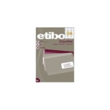 Etichete autocolante Etibox 119750, 24/A4, 70x35mm, permanente, colturi drepte, alb, top 100 coli (2400 etichete)
