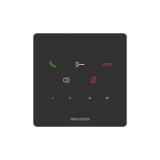 Post de interior pentru videointerfon comunicare TCP/IP 9 butoane cu touch microfon difuzor PoE Hikvision - DS-KH6000-E1 SafetyGuard Surveillance, Rovision