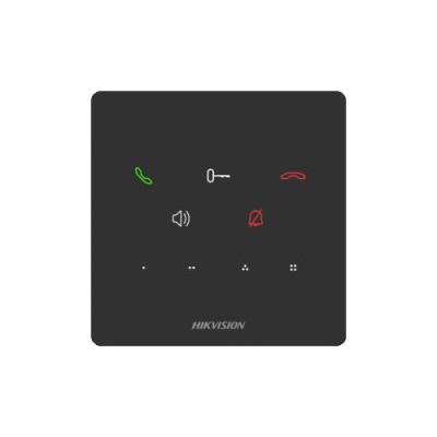 Post de interior pentru videointerfon comunicare TCP/IP 9 butoane cu touch microfon difuzor PoE Hikvision - DS-KH6000-E1 SafetyGuard Surveillance foto