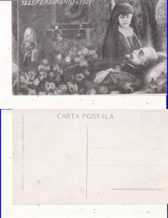Casa Regala -Regina Maria la moartea Regelui Ferdinand