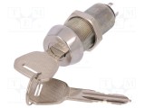 Comutator cu cheie ON-ON 4A 125Vac KS-46