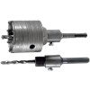 Dedra Carota tip carbura cu adaptor SDS Plus si tija Hex, 65x55mm ProAdvanced PowerfulTools