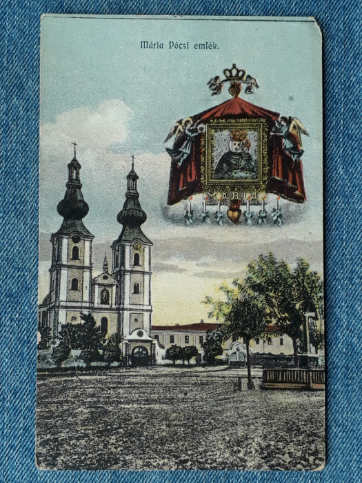 479 - Maria Pocsi - biserica , icoana / Mariapocsi Ungaria