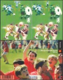Norvegia 2002 - Fotbal, Federatia Norvegiana, bloc timbre autoco