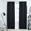 VidaXL Draperii opace cu cârlige, 2 buc., antracit, 140 x 225 cm