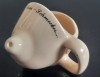 Cana mica de cafea cu san de femeie, coffe cup funny, simpatica, portelan, Decorative