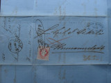 4 SCRISORI VIENA - SIBIU (HERMANNSTADT) 1868 1869