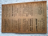 afis original reclama antebelica societati Regalitate Romania .Anii 1930 .Dimensiuni aproximativ format A4