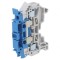 Conector de Șine 0.2-4mm&sup2; 2 Borne Albastru/Gri
