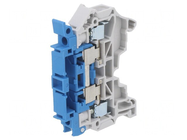 Conector de Șine 0.2-4mm&sup2; 2 Borne Albastru/Gri