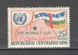 R.Centrafricana.1961 Ziua nationala-supr. DC.61
