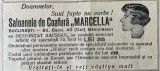 1931 Reclamă rom&acirc;nească Saloanele de Coafură MARCELLA București interbelic Bd. carol Nr 40 (colt cu M&acirc;ntuleasa) istoria modei Romania capitalista