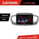 Navigatie Android Lenovo Lite D6 pentru Kia Sorento 2015-2018, 6GB RAM, 128GB