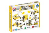 Set de construit metalic, TechnoK, 6 modele de vehicule, 225 de piese