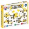 Set de construit metalic, TechnoK, 6 modele de vehicule, 225 de piese