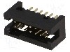 Conector IDC, 14 pini, pas pini 1.27mm, CONNFLY - DS1031-15-14V8B
