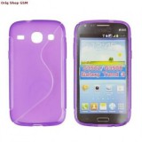 Husa Silicon S-Line Mov Samsung Galaxy Core Plus G3500 Protectie Premium