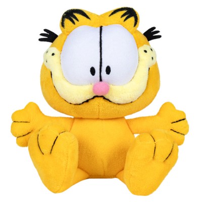 Jucarie din plus Garfield cute, 15 cm asezat foto