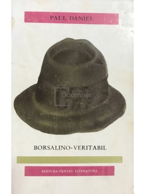 Paul Daniel - Borsalino-Veritabil (Editia: 1969) foto