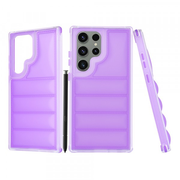 Husa pentru Samsung Galaxy S23 FE S711, Techsuit, Wave Shield, Mov