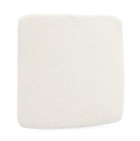 Cumpara ieftin Set 5 perne scaune textil alb 38x38x2 cm
