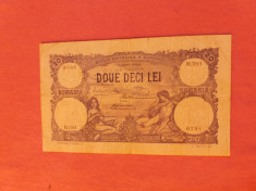 Bancnote romanesti 20lei 1928 iunie foto