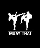 Sticker Muay Thai 20cm ALB