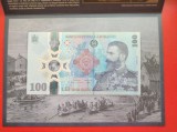 20 LEI 1881 - 2021 - PRIMA BANCNOTA EMISA DE BNR - Pliant + Plic BNR