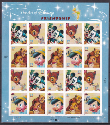 SUA 2004 Disney MI 3842-3845 MNH foto