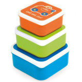 Set cutiute Snack Pots Blue, Trunki