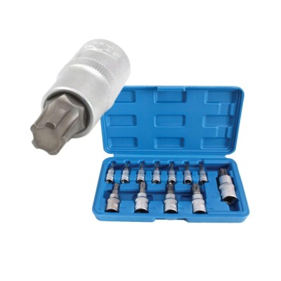 Set chei tubulate tip Torx, TS8 - TS60, 12 piese, Satra foto