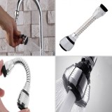 Conector Robinet Extensibil, Metalic, 15cm, Oțel Inoxidabil