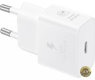 Incarcator Retea Samsung 25W 3A 1 x USB-C Alb EP-T2510NWEGEU foto