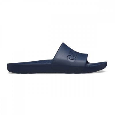 Papuci Crocs Slide Albastru - Navy foto