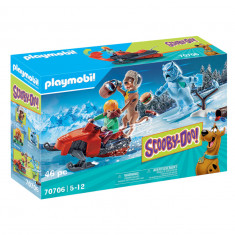 Jucarie Playmobil Scooby-Doo!, Aventuri cu fantoma zapezii 70706