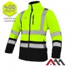 Polar Hanorac REF din fleece cu dungi reflectorizante