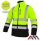 Polar Hanorac REF din fleece cu dungi reflectorizante