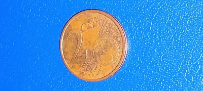 Moneda 2 Euro cent Italia 2005 foto