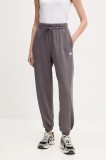 Adidas pantaloni de trening Essentials femei, culoarea violet, uni, JC5693